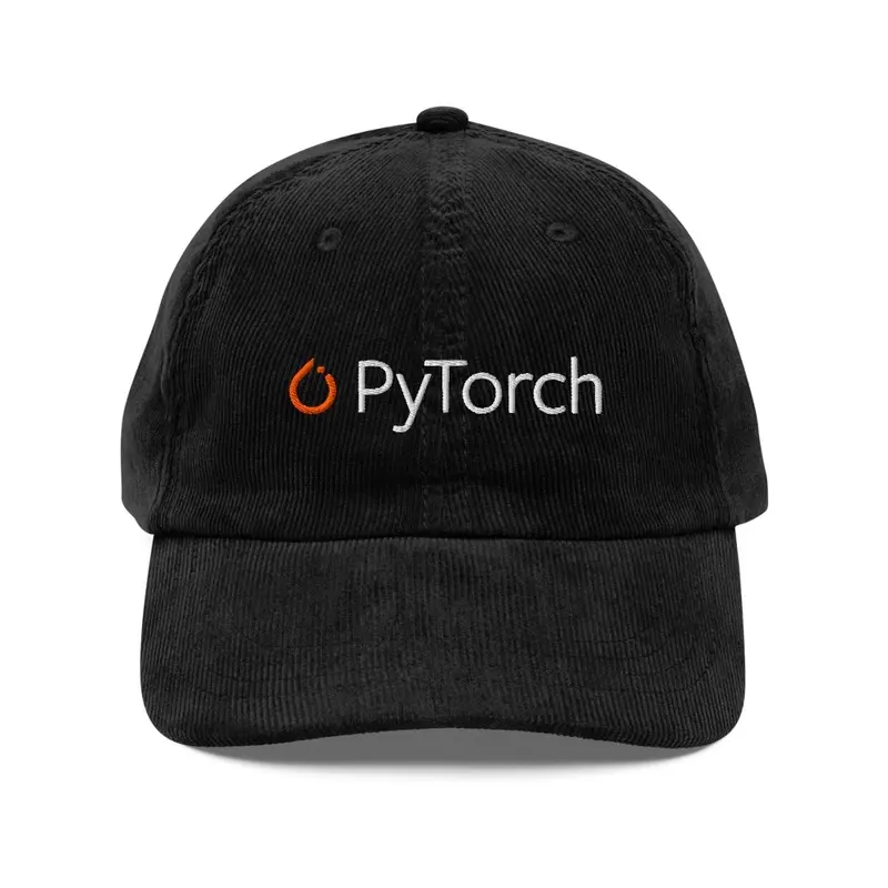 PyTorch Corduroy Cap