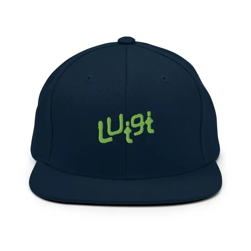 Luigi Snapback Cap